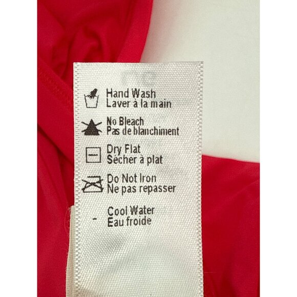 L Space Womens Camdyn Bikini Bottom Bitsy Hot Pink Size L - Picture 10 of 10